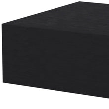 Load image into Gallery viewer, 5" Wood One Drawer Floating Nightstand - Black