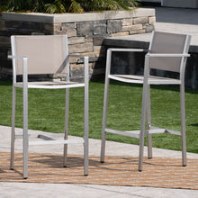 Load image into Gallery viewer, Outdoor Rust Proof Aluminum Barstools (Set of 2)