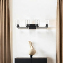 Load image into Gallery viewer, Orella 4-Light Sconce - Matte Black