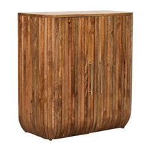Load image into Gallery viewer, Round Accent Cabinet With Single Door (738389) - Brown