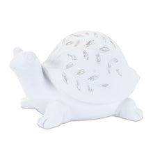 Load image into Gallery viewer, Poly Frog Turtle Figurines (Set of 2) - White