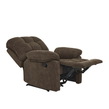Load image into Gallery viewer, Devonaire - Manual Recliner With Padded Arms - Dark Brown