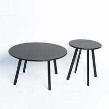 Load image into Gallery viewer, Round Nesting Coffee Table (Set of 2) - Black