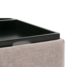 Load image into Gallery viewer, Avalon - Square Coffee Table, Storage Ottoman