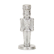 Load image into Gallery viewer, Christmas Nutcracker Hand Painted Figurine (634485) - Silver