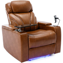 Load image into Gallery viewer, Power Motion Recliner Electric Power Recliner With USB Charging Port, Hidden Arm Storage, Convenient Cup Holder And tooth Speaker