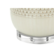 Load image into Gallery viewer, Contemporary Lighting, Table Lamp, Ceramic, Resin - Cream