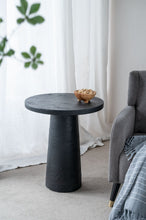 Load image into Gallery viewer, Round Side Table With Pedestal Base
