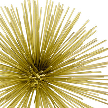 Load image into Gallery viewer, Antique Finish Large Urchin Sphere - Gold