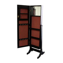 Load image into Gallery viewer, Rectangle Cheval Standing Mirror - Brown