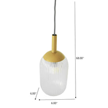 Load image into Gallery viewer, Gemma - Pendant Lamp - Gold