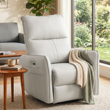 Load image into Gallery viewer, 29.92" 270 Power Swivel Rocker Recliner Chair, Electric Glider Reclining Sofa With USB Ports, Power Swivel Glider, Rocking Chair Nursery Recliners For Living Room Bedroom