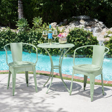 Load image into Gallery viewer, Ambrosia - 3 Piece Bistro Set With Leaf Motifs Top And Seat