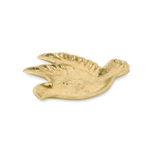 Load image into Gallery viewer, 7" Cast Iron Dove Handmade Trinket Tray - Gold