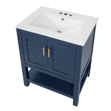 Load image into Gallery viewer, Modern Bathroom Vanity With Elegant Twill Design