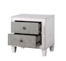 Load image into Gallery viewer, Katia - Weathered Night Stand - Gray / White