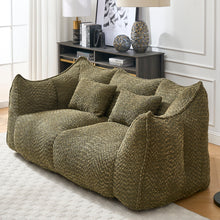 Load image into Gallery viewer, Comfortable Dual Beanbag Chair With High Resilience Foam Core For 2 People