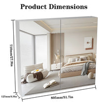 Load image into Gallery viewer, Medicine Cabinet, Wall Mounted Bathroom Mirror With Storage