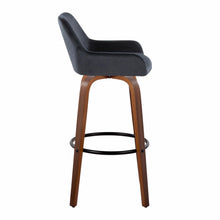 Load image into Gallery viewer, Daniella - Contemporary Fixed Height, Barstool & Swivel And Round Footrest (Set of 2)