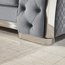 Load image into Gallery viewer, Accent Chair With Button Tufted Diamond Grid & 1 Pillow For Living Room