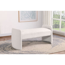 Load image into Gallery viewer, Joshua - Upholstered Accent Bench - Ivory