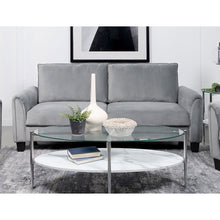 Load image into Gallery viewer, Dixon - Upholstered Sofa With Rounded Arms And Texture - Gray