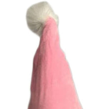 Load image into Gallery viewer, Fabric Christmas Standing Gnome Tabletop Sculpture (493007) - Pink / White
