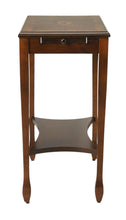 Load image into Gallery viewer, 25" End Table With Shelf - Wood Brown
