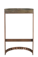 Load image into Gallery viewer, Iron Backless Bar Height Bar Chair - Gray / Copper