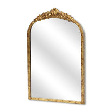 Load image into Gallery viewer, 16" Metal Arch Accent Mirror - Gold
