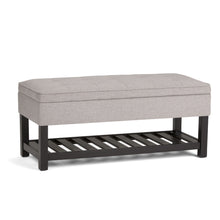 Load image into Gallery viewer, Cosmopolitan - Storage Ottoman Bench With Open Bottom