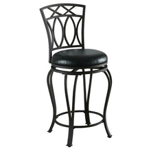 Load image into Gallery viewer, Swivel Stool With Upholstered Seat