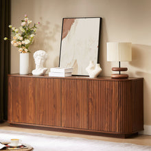 Load image into Gallery viewer, Contemporary Sideboard Storage Cabinet TV Stand With Wave Pattern