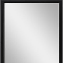 Load image into Gallery viewer, 42" Solid Wood Framed Accent Mirror - Black