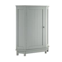 Load image into Gallery viewer, Bathroom Cabinet Triangle Corner Storage Cabinet With Adjustable Shelf Modern Style