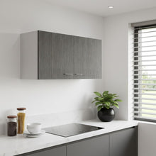 Load image into Gallery viewer, Wood Wall Mounted Accent Cabinet - White