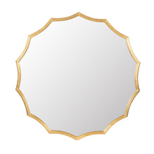 Load image into Gallery viewer, Round Sunburst Wall Mirror With, Wall Decor Mirror For Entryway Bedroom Living Room - Gold