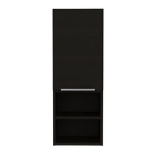Load image into Gallery viewer, Laminate Accent Cabinet With Three Shelves - Black
