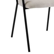 Load image into Gallery viewer, Modern Upholstered Arm Dining Chair Set