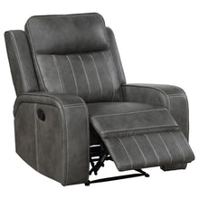 Load image into Gallery viewer, Forrest - Recliner Chair With Tufted Upholstery - Gray