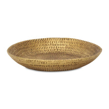 Load image into Gallery viewer, 10" Cast Iron Handmade Round Trinket Tray - Gold