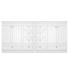 Load image into Gallery viewer, Shaker Free Standing Bathroom Vanity Cabinet & Sink, Soft Close Drawers, Soft Close Doors