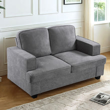Load image into Gallery viewer, Modern Loveseat, Comfortable 2 Seater Couch With Deep Seating, Loose Back Cushions, Wide Arms