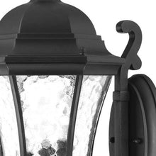 Load image into Gallery viewer, XL Tapered Lantern Wall Light - Matte Black