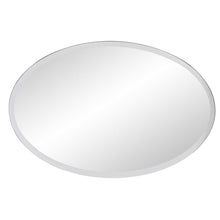 Load image into Gallery viewer, Oval Shaped Frameless Mirror - Pearl Silver