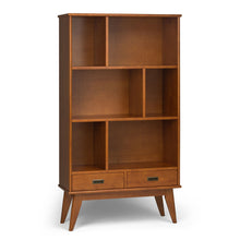 Load image into Gallery viewer, Draper - Mid Century Wide Bookcase And Storage Unit