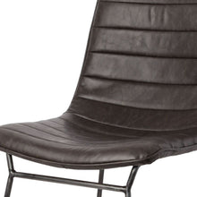 Load image into Gallery viewer, Faux leather Side Chairs (Set of 2) - Black