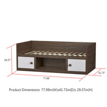 Load image into Gallery viewer, Sierra Ridge Terra - Twin Size Daybed - White