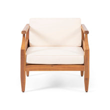 Load image into Gallery viewer, Outdoor Club Chair With Recessed Arms And Cushions