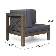 Load image into Gallery viewer, Brava - X Back Arm Chair